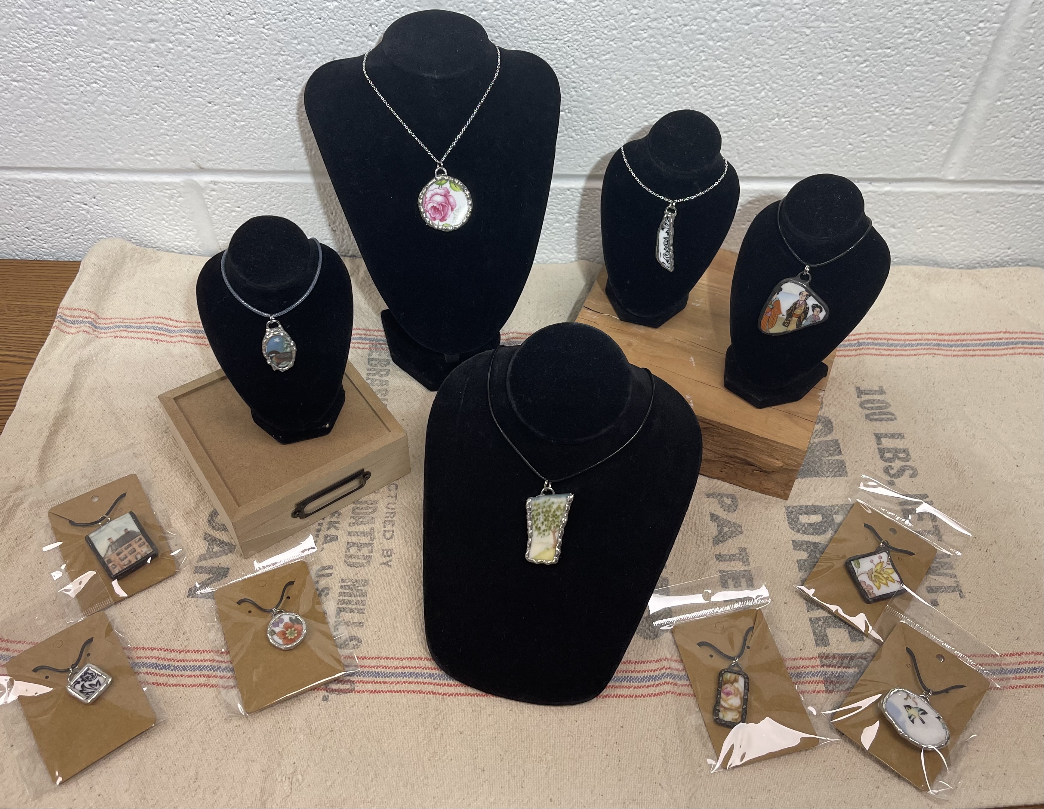 Recycled China Jewelry 